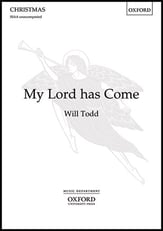 My Lord Has Come SATB choral sheet music cover